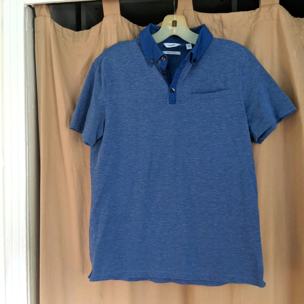 Calvin Klein Men's Liquid Touch Cotton Polo